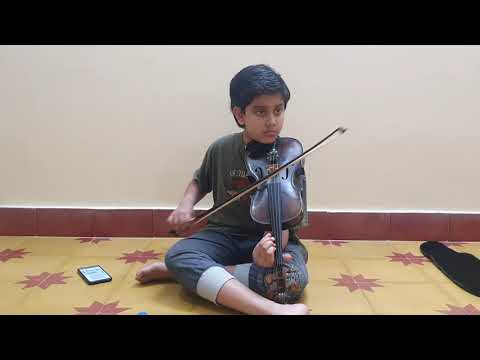 Samajavaragamana hindola raaga violin