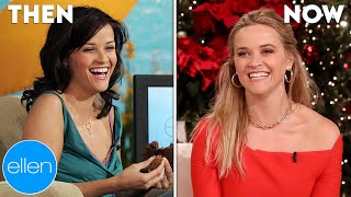Then and Now: Reese Witherspoon's First and Last Appearances on 'The Ellen Show'