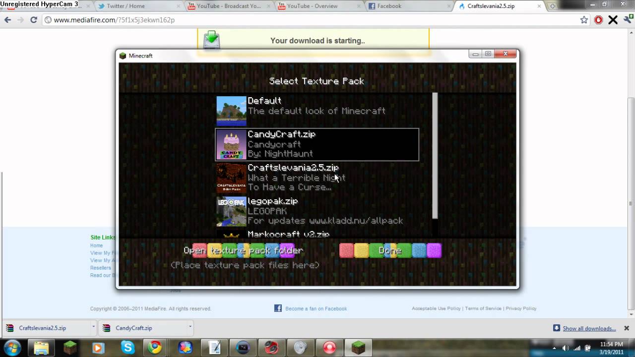 Minecraft Texture Pack Installation Tutorial - YouTube