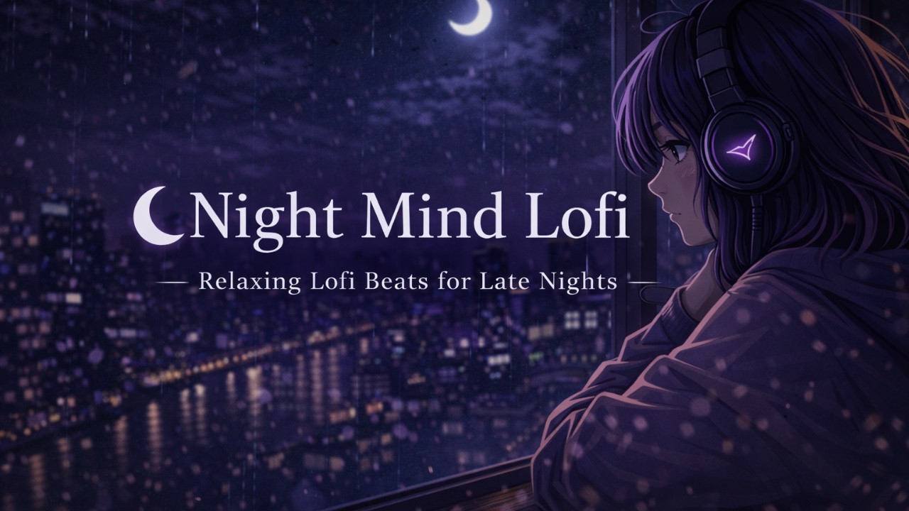 🌧 Rainy Night Lofi 🌙 Emotional Beats for Study & Relax (42 Min)