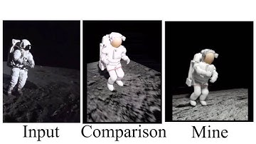 Astronaut Motion Transfer from Video to Character