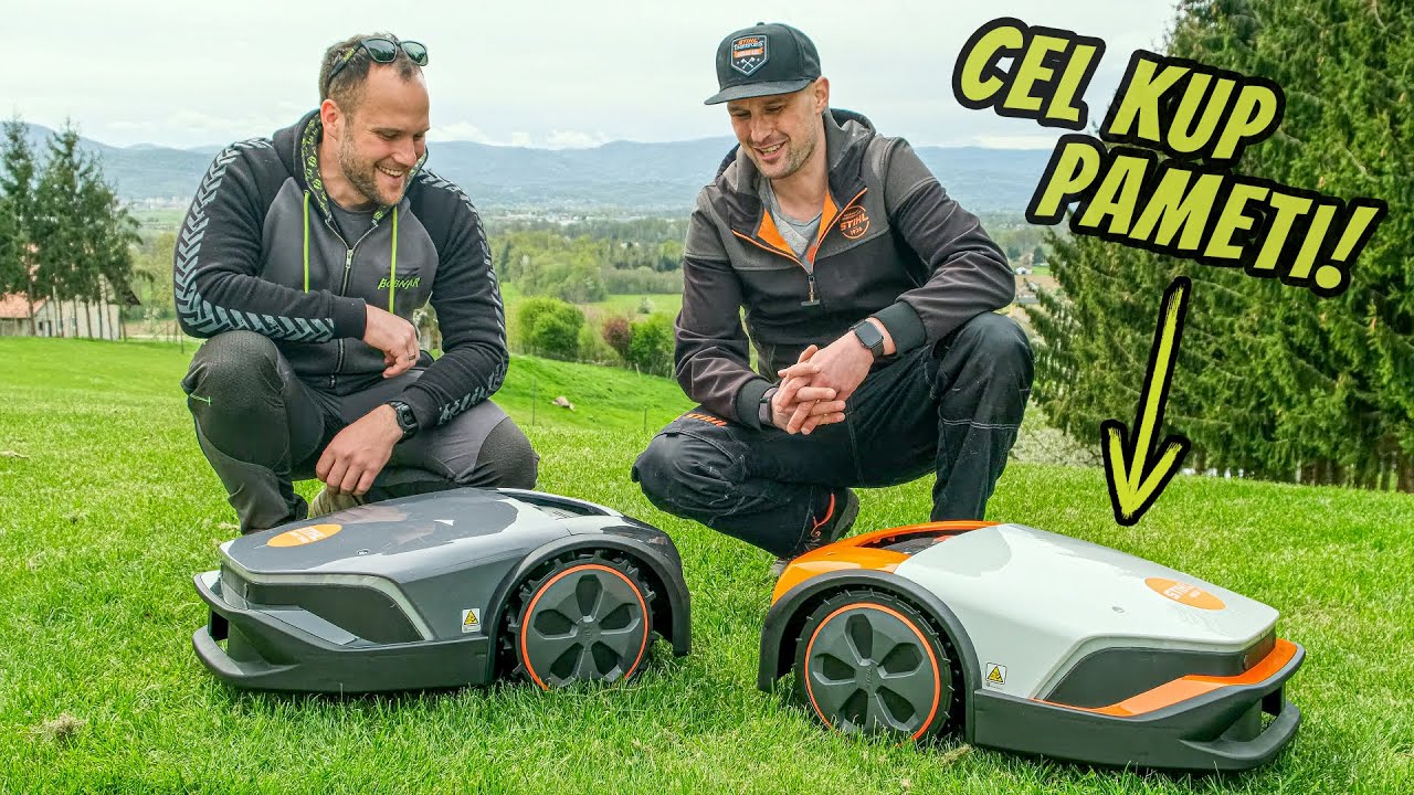 Vse o robotskih kosilnicah STIHL :)