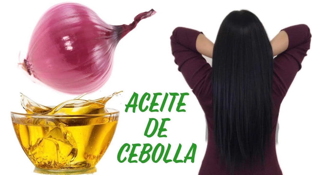 Aceite de cebolla casero Crecimiento extremo del cabello