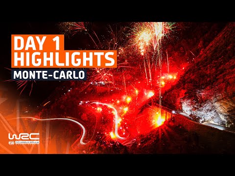 Day 1 Highlights | WRC Rallye Monte-Carlo 2024