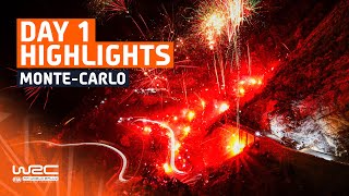 Day 1 Highlights | WRC Rallye Monte-Carlo 2024 image