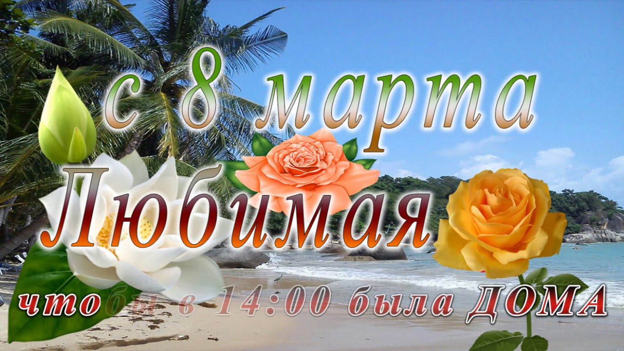c 8 марта анимация 1400 3