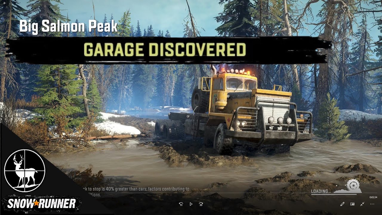 How To Unlock Big Salmon Peak Garage & Gateways Yukon DLC
