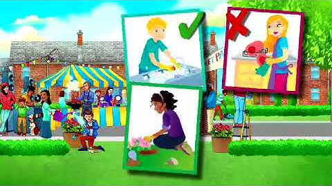 Learn with us4 -Unit 4 Song animation