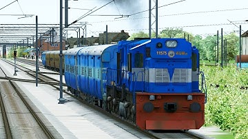 Fully Clear Signal Trains like Bullets | Fouriously Moving Railgate Area INDIAN TRAIN SIMULATOR