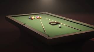 Blender 2.8 Eevee Asset - The Billiard Collection