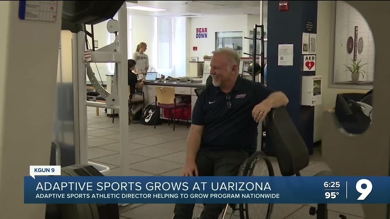 Athletic Director for UA's Adaptive Athletics Program - YouTube
