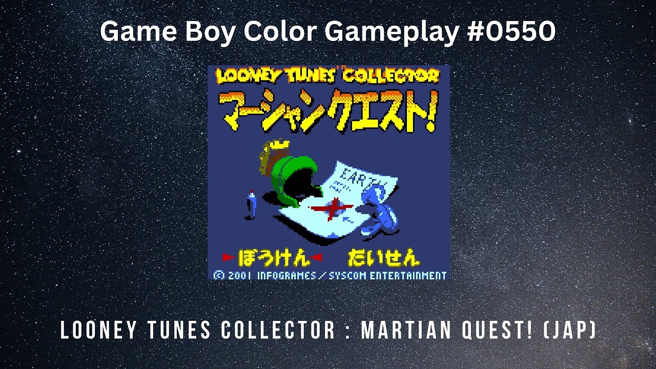 Looney Tunes Collector : Martian Quest! (JAP) (Game Boy Color / Gameplay 