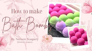 How to make a colourful smooth bath bomb with recipe included screenshot 4