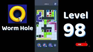 Worm Hole Level 98 | Color Puzzle Walkthrough | MiniBoss