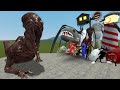 New evil baby vs trevor henderson creatures in garrys mod