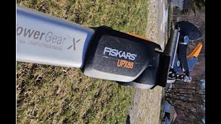 Fiskars PowerGear X Telescopic Tree Pruner UPX86 unboxing and Review