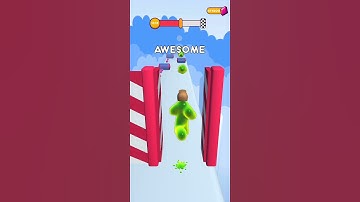 Blob Runner 3D:"All levels Gameplay" (Level-1608) Complete