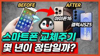스마트폰 몇 년 쓰고 바꾸는게 적당할까? 99%가 모르는 스마트폰 교체주기
