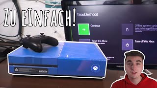 70€ XBOX One in Blau - Startet nach Update nicht mehr