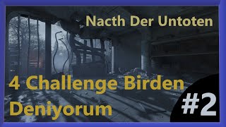 Black Ops 3 Zombies / NACTH DER UNTOTEN / Bütün Challengeleri Aynı Anda Deniyorum!