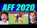 Americans React to Indonesia vs Singapore (AFF Suzuki Cup 2020 Highlights)