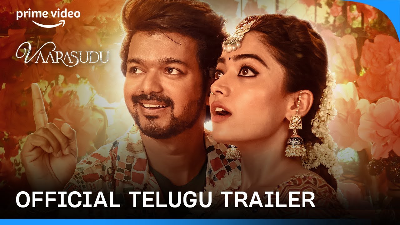 Varisu   Official Telugu Trailer  Prime Video India