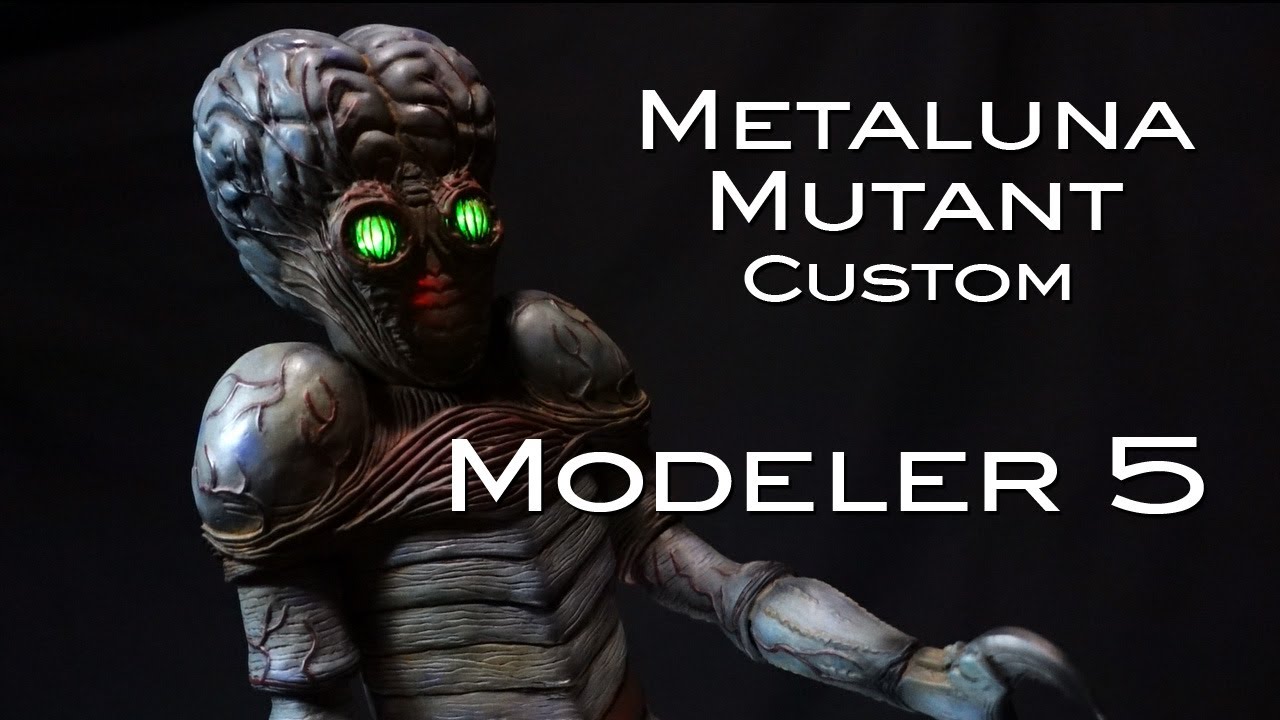 This Island Earth Metaluna Mutant figure Tsukuda Hobby Customizing 