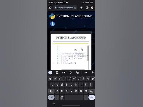 Tutorial Membuat Perulangan While dengan Pemrograman Python #algorithm ...