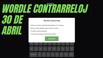 ¿Cuál es la palabra Wordle del 30 de abril?