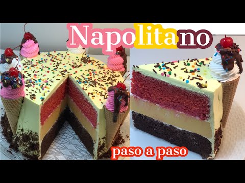 Video: Cómo Hacer Un Pastel Napolitano En Casa