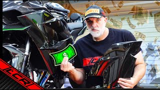 Ninja H2 Crash Repairs | How Much Is This Going To COST??? 🤑