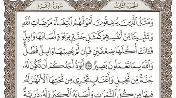 (3) القرآن الكريم الجزء الثالث مكتوب الشيخ سعد الغامدي