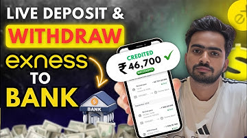Live Exness Deposit & Withdrawal Direct To Bank 2025 | Instant UPI & Bank Transfer 🚀 