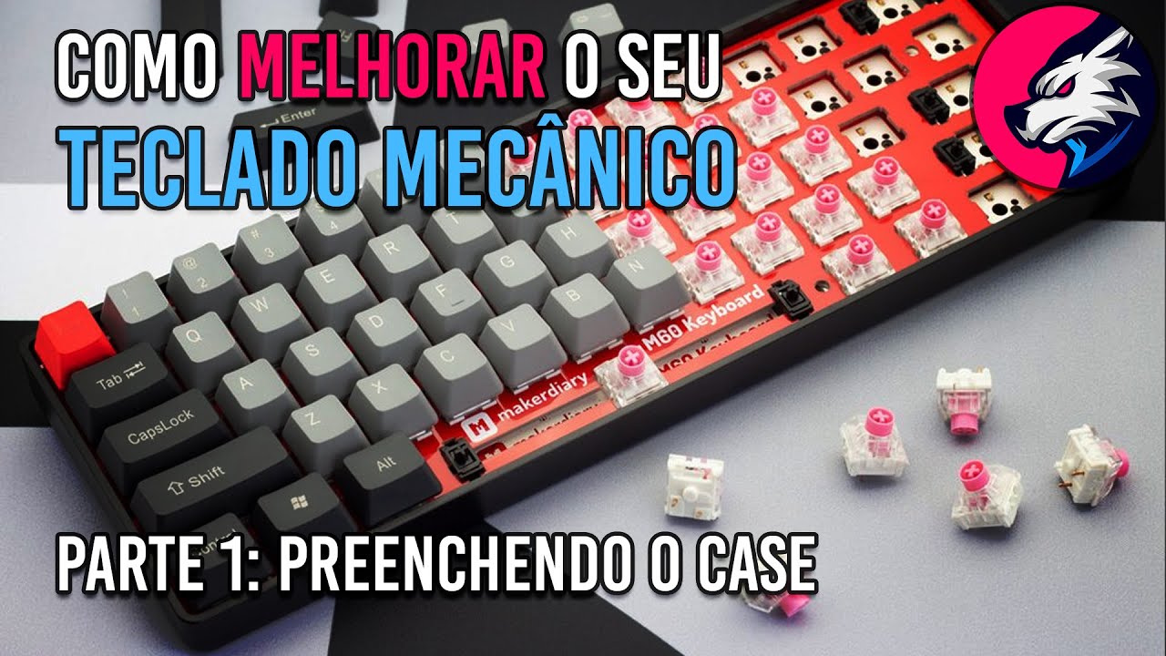 Um switch silencioso pra você que sonha em digitar sem barulho nenhum!, Keyboard