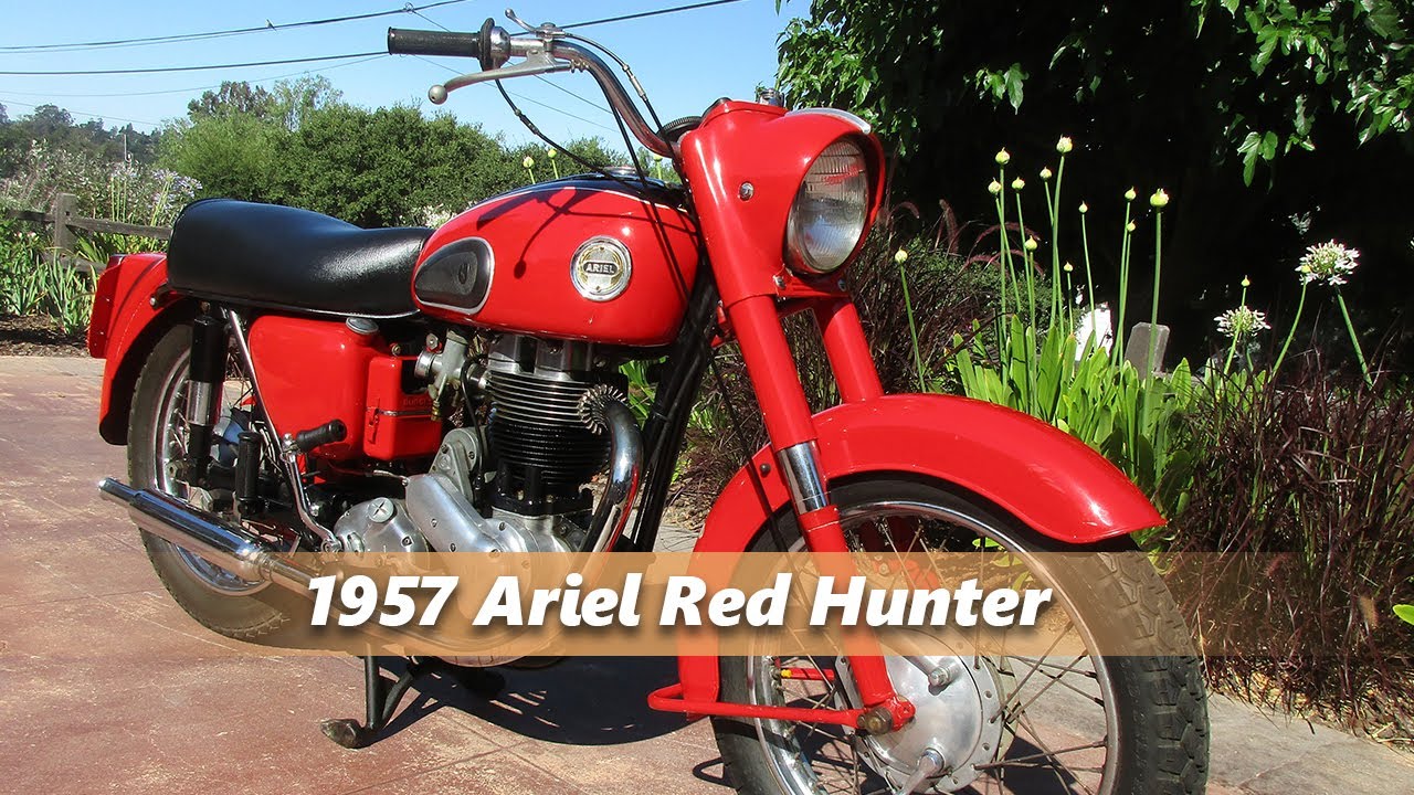 あんりー 1957 Ariel Red Hunter Coming Up For Auction at