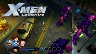 Sentinels Completely Overrun New York City - Gameplay Commentary - X-Men Legends (PS2)