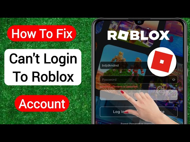 How To Fix Can't Login To Roblox (Quick Guide) 