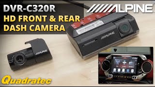 Alpine DVR-C320R HD Front & Rear Dash Camera Install & Review screenshot 4
