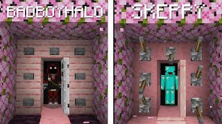 CHERRY Blossom ESCAPE ROOM Build Battle - Skeppy Vs BadBoyHalo