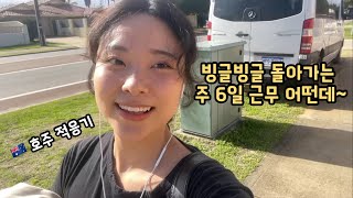 🇦🇺 호주 일상 I 호주에서 주 6일 근무 어떤데~24시간이 모자라 ^__^