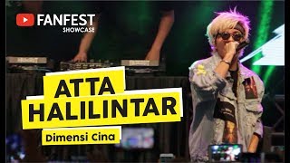 [HD] Atta Halilintar - Dimensi Cinta  (Live at YOUTUBE FANFEST SHOWCASE Yogyakara 2018)