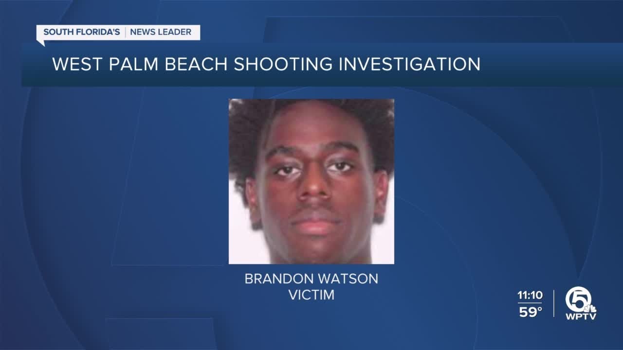 Man, 20, shot dead in West Palm Beach 'ambush killing' - YouTube