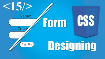 CSS Tutorial - What are Attribute Selectors,focus Pseudo Class, Form Desgn - Video 15 - (Urdu/Hindi)