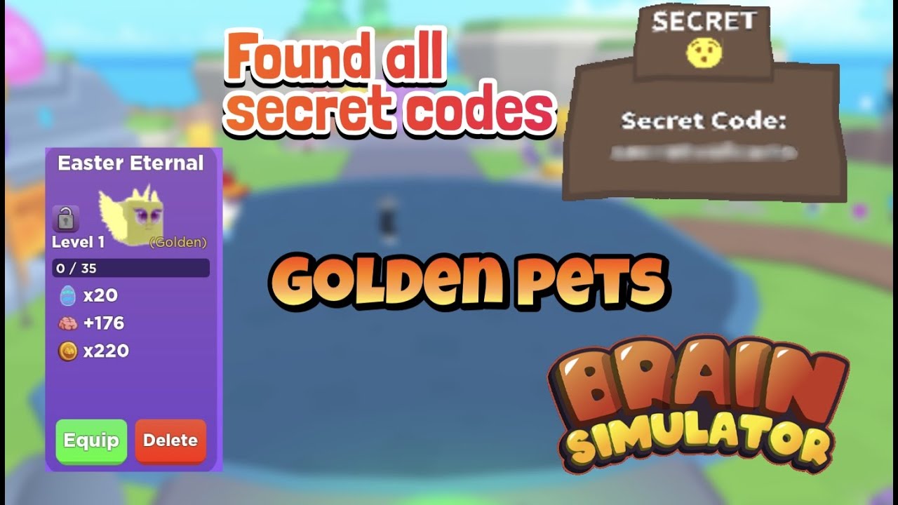 all-secret-hidden-codes-and-golden-pet-crafting-update-10-in-brain-simulator-roblox-youtube