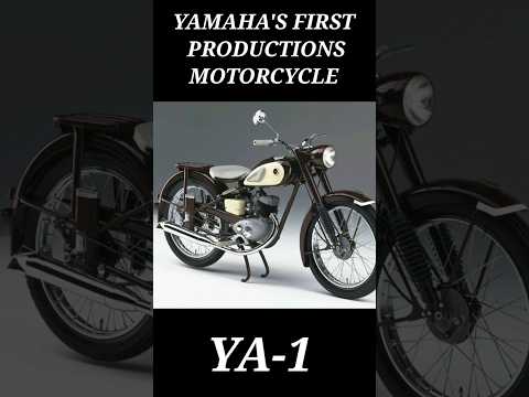 YAMAHA'S FIRST PRODUCTION MOTORCYCLE YA-1 #shorts #automobile #motorcycle #shortsfeed #yamaha