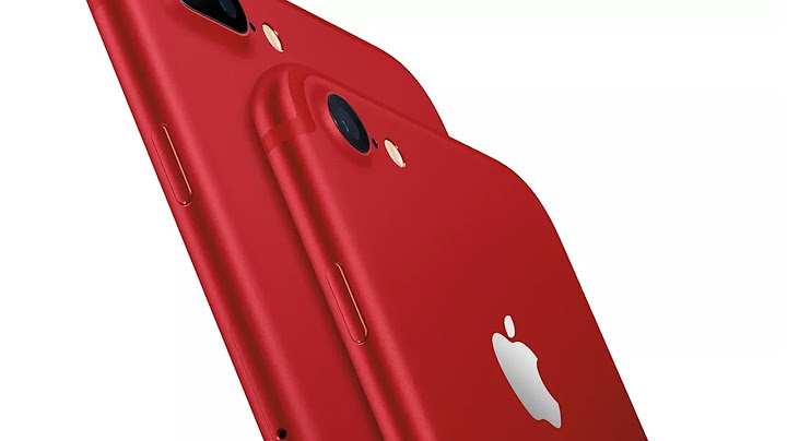 J'ai acheté l'iPhone rouge !