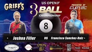 Joshua Filler vs Francisco Sanchez-Ruiz |  Winner's Side | 2024 US Open 8-Ball Championship Final 12 screenshot 5
