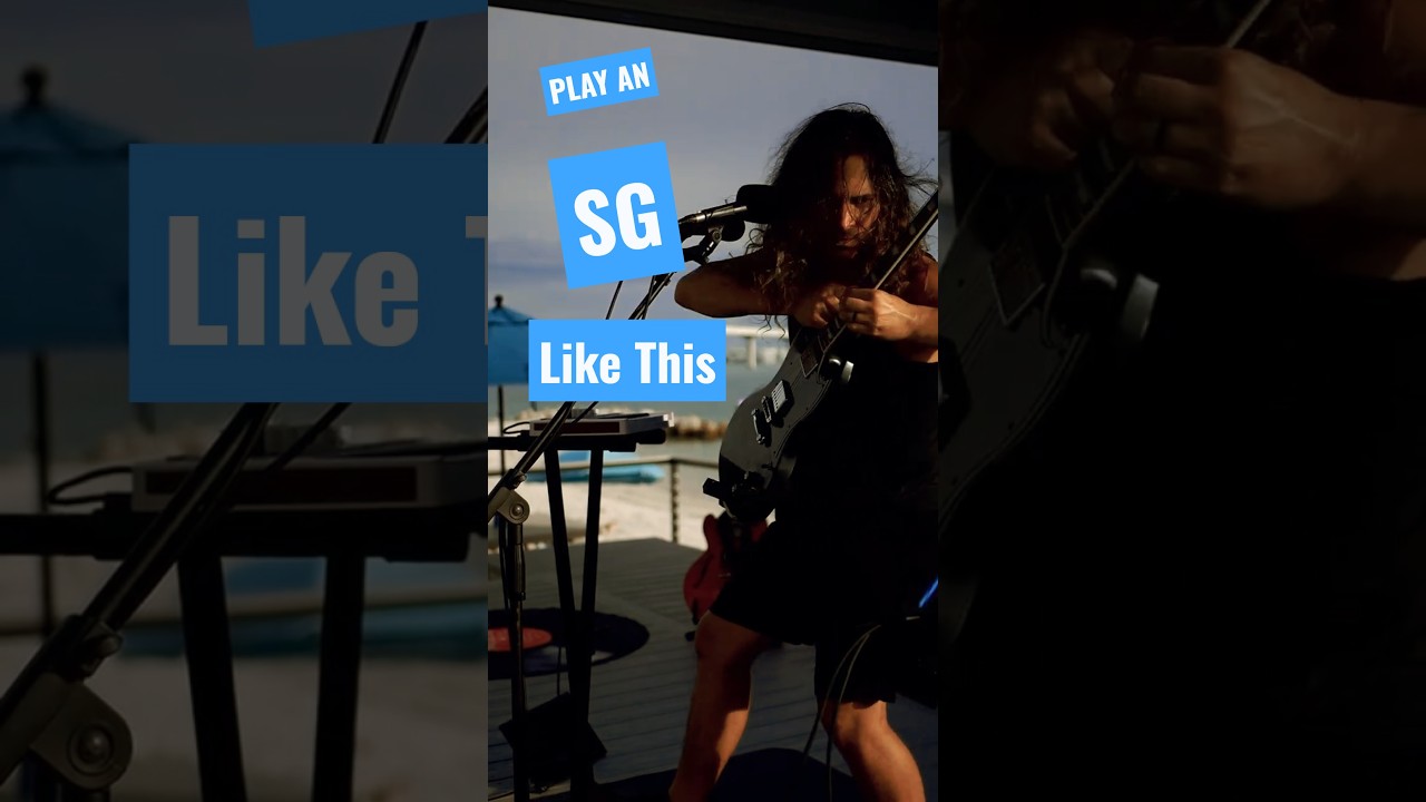 This is one fun way to play an SG. Grab it by the 