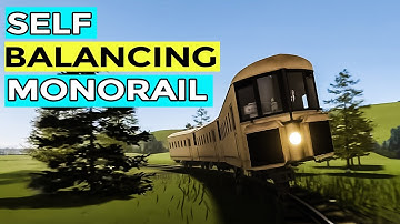 Ever Wonder About This Self-Balancing Monorail?