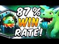 87% WIN RATE! NEW LAVA MINER CONTROL DECK — Clash Royale